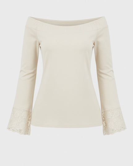 Devi Boho top Gebroken Wit