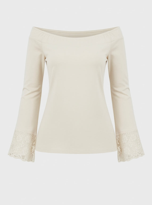 Devi Boho top Gebroken Wit