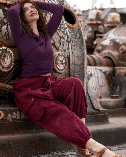 Astarte Top Bamboo/Cotton paars