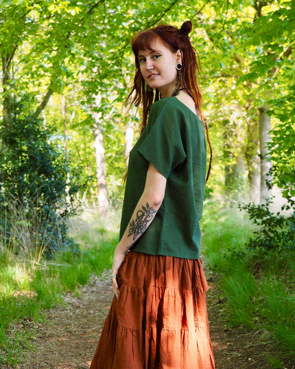 Savanna T-shirt Groen