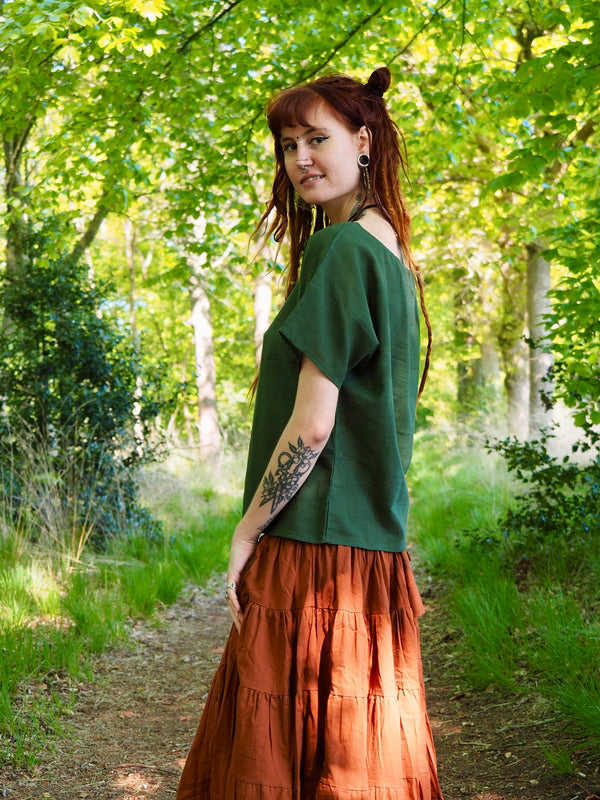 Savanna T-shirt Groen