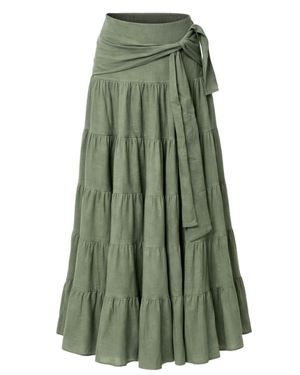 Real Gypsy Skirt Moss Green