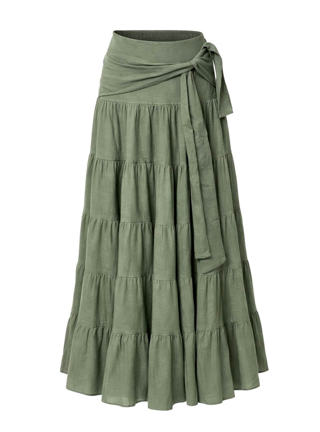 Real Gypsy Skirt Moss Green