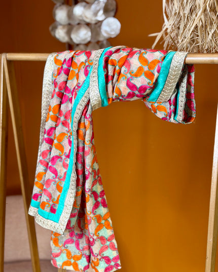 Vintage India sjaal (one of a kind) 80