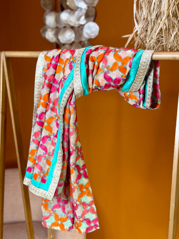 Vintage India sjaal (one of a kind) 80