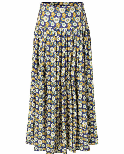 The Graces rok Print paars