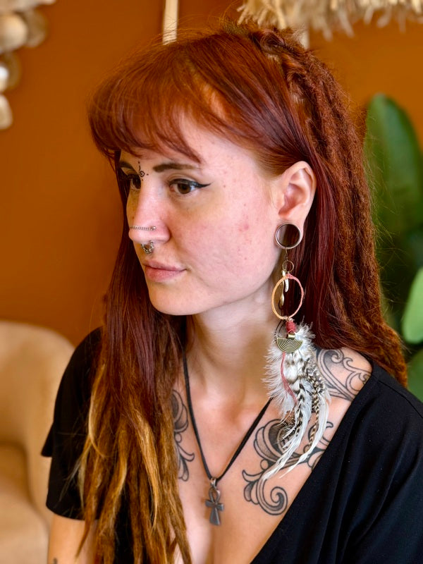 Echte Feather Earring 1