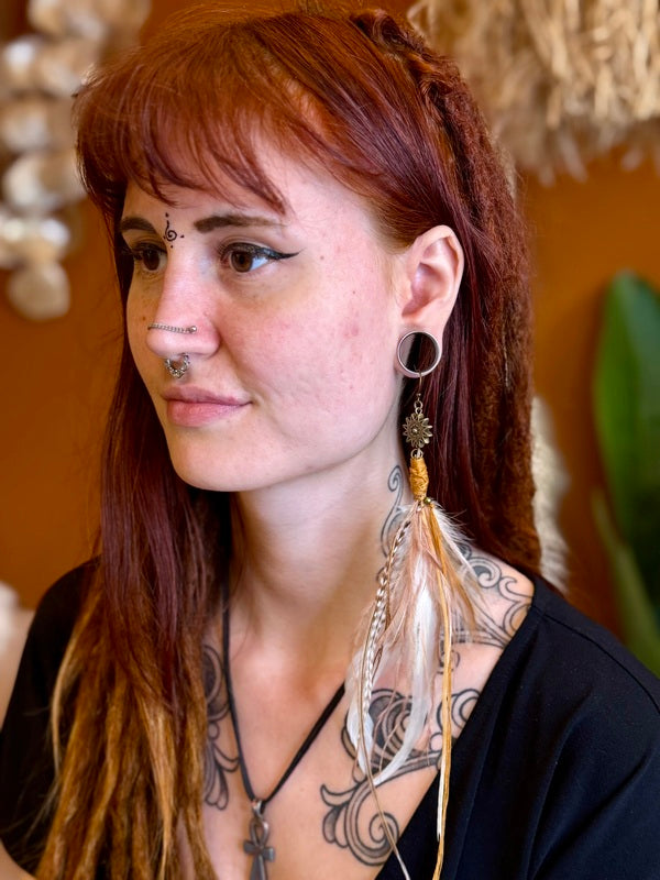 Echte Feather Earring 34