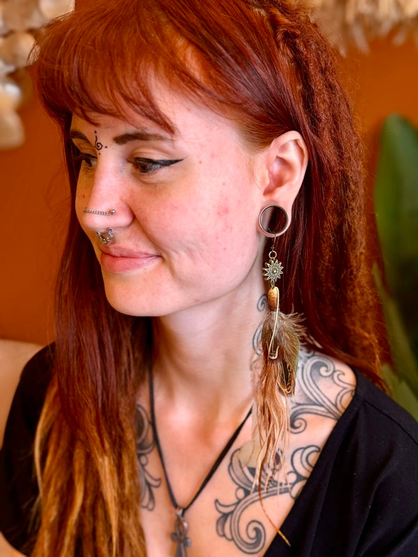 Echte Feather Earring 35