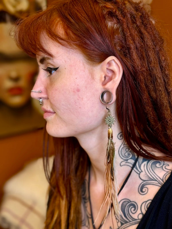 Echte Feather Earring 35