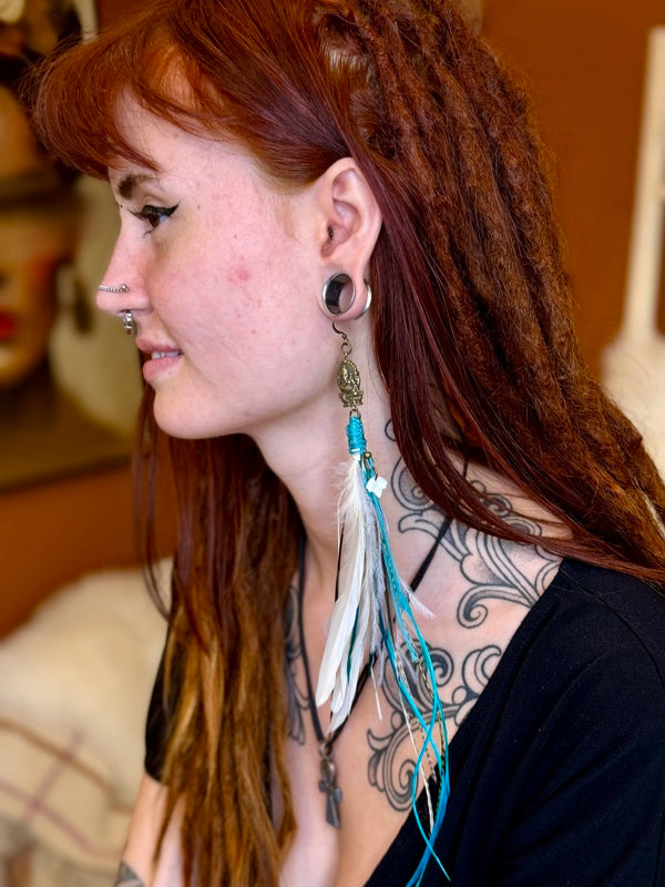 Echte Feather Earring 38