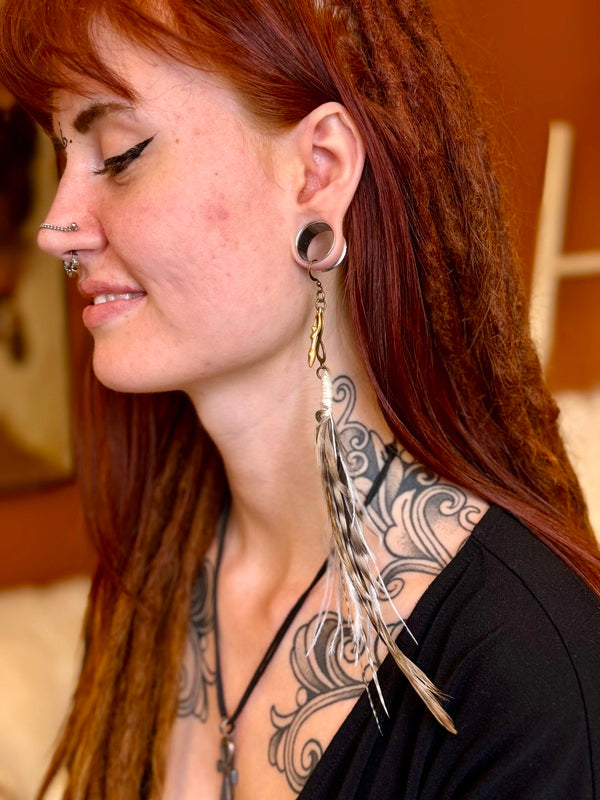 Echte Feather Earring 40