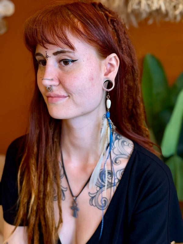 Echte Feather Earring 42