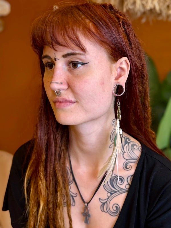 Echte Feather Earring 43