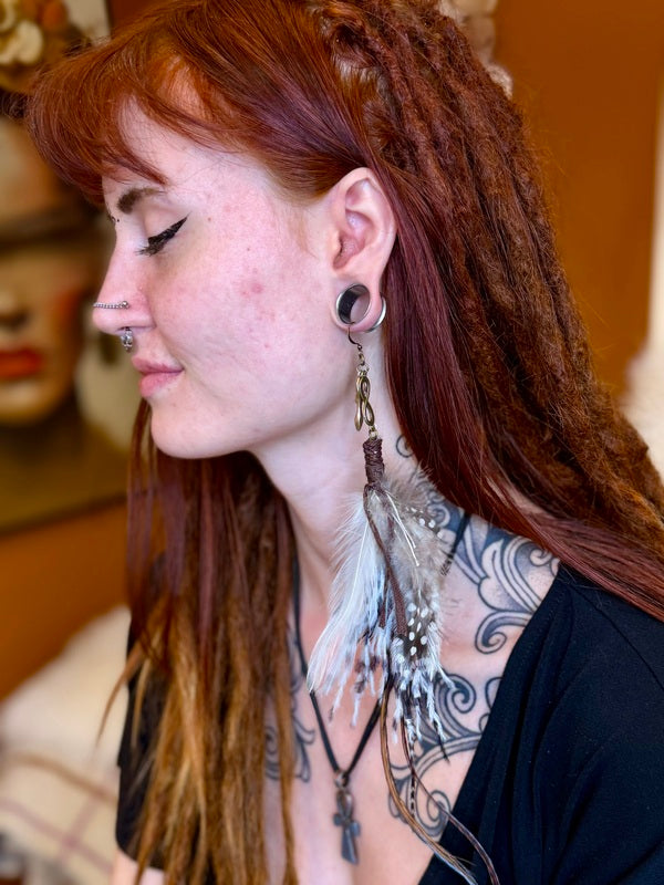 Echte Feather Earring 44
