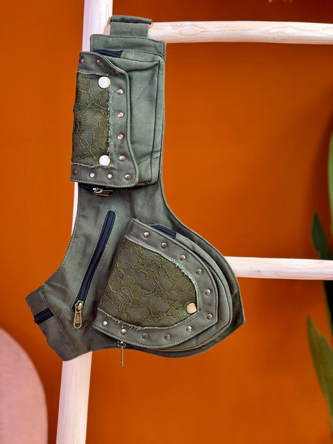 Gypsy Soul Belt Green