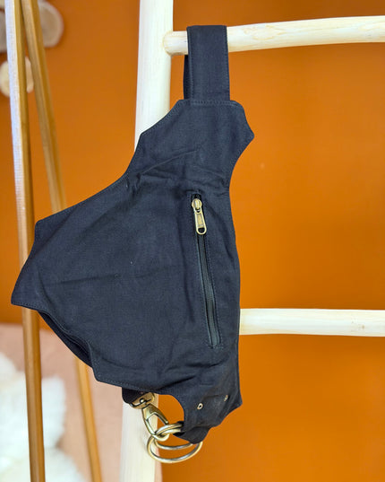 Mandala Belt Zwart (extra lange riem)