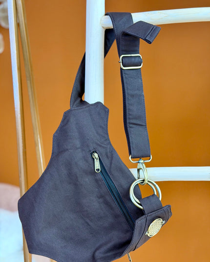 Mandala Belt Bruin (extra lange riem)