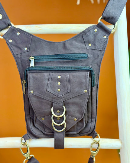 Tribal Belt Bruin (lange riem)