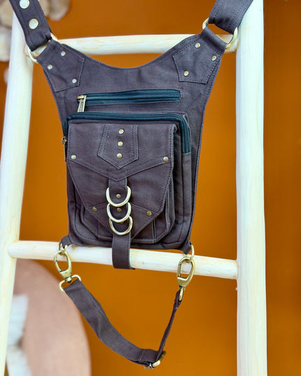 Tribal Belt Bruin (lange riem)