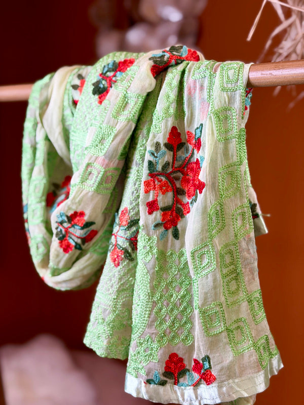 Vintage India sjaal (one of a kind) 4