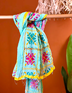 Vintage India sjaal (one of a kind) 19