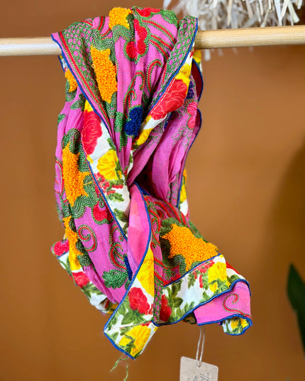 Vintage India sjaal (one of a kind) 27