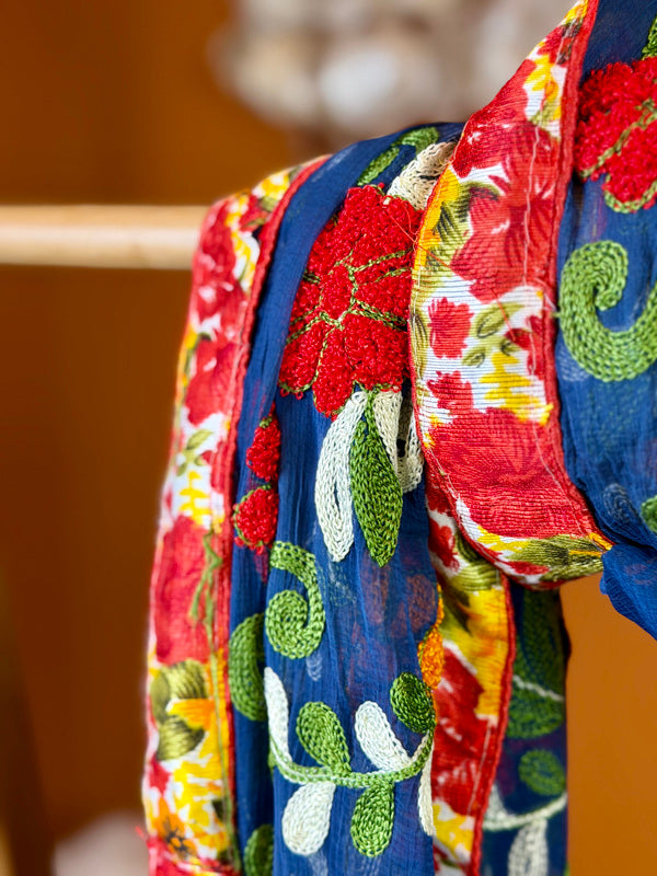 Vintage India sjaal (one of a kind) 28