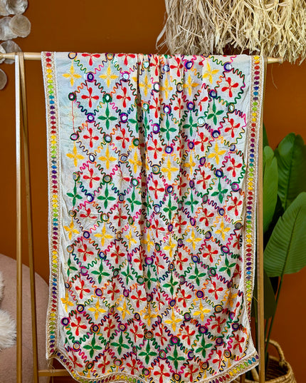 Vintage India sjaal (one of a kind) 30