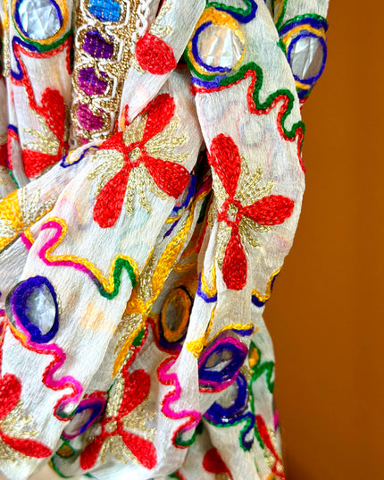 Vintage India sjaal (one of a kind) 30