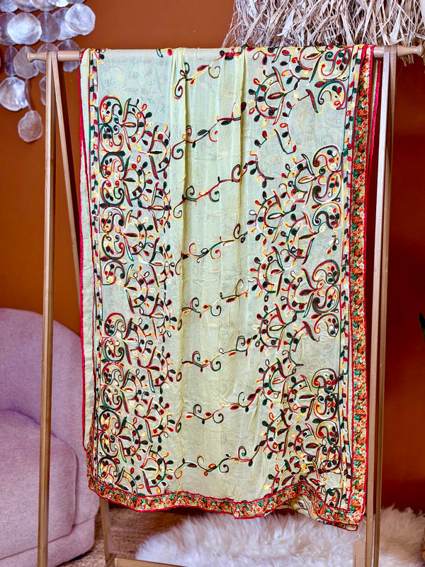 Vintage India sjaal (one of a kind) 62