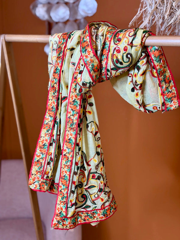 Vintage India sjaal (one of a kind) 62