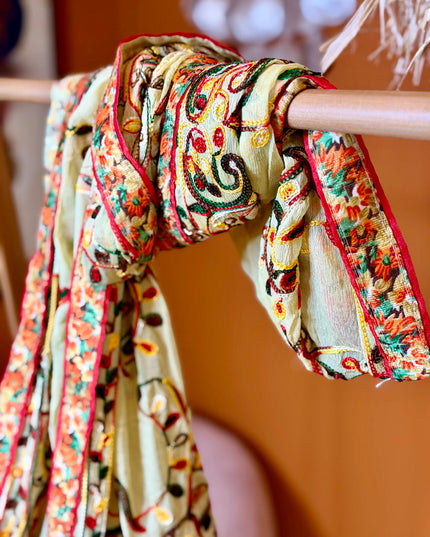 Vintage India sjaal (one of a kind) 62