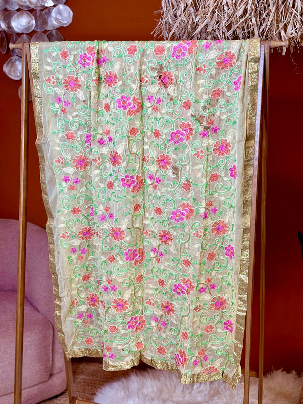 Vintage India sjaal (one of a kind) 63