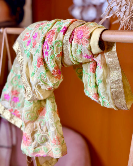 Vintage India sjaal (one of a kind) 63