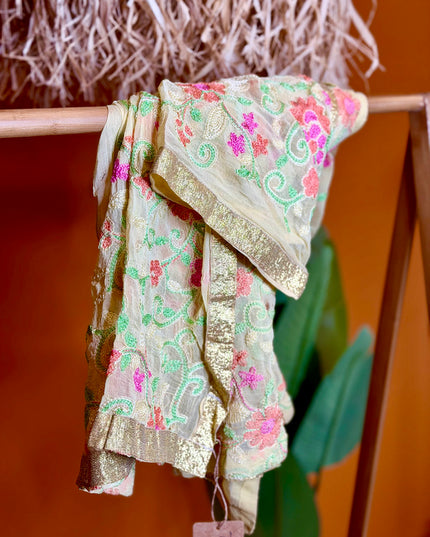 Vintage India sjaal (one of a kind) 63