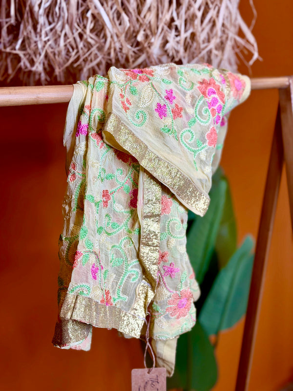 Vintage India sjaal (one of a kind) 63