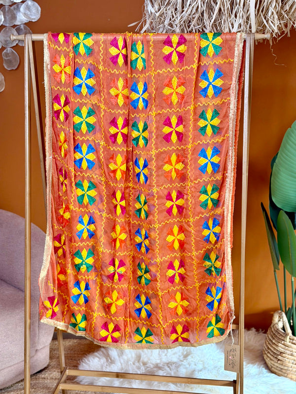 Vintage India sjaal (one of a kind) 68