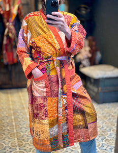 Patchwork Kantha Kimono 159
