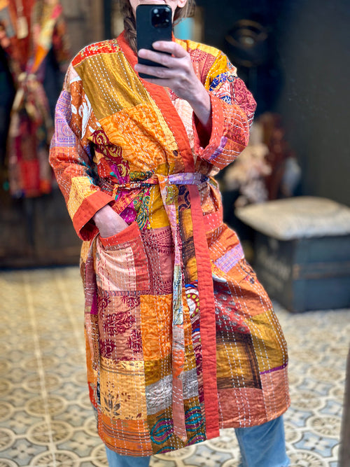 Patchwork Kantha Kimono 159