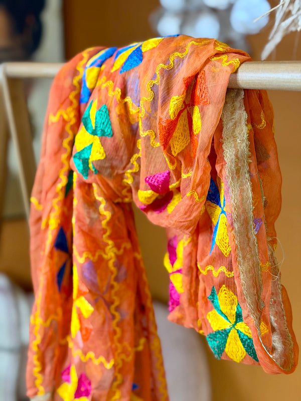 Vintage India sjaal (one of a kind) 68