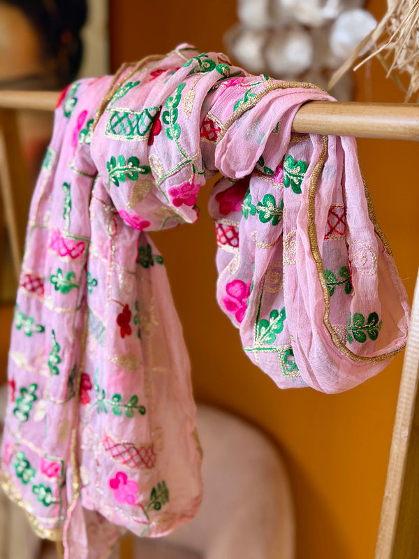 Vintage India sjaal (one of a kind) 73