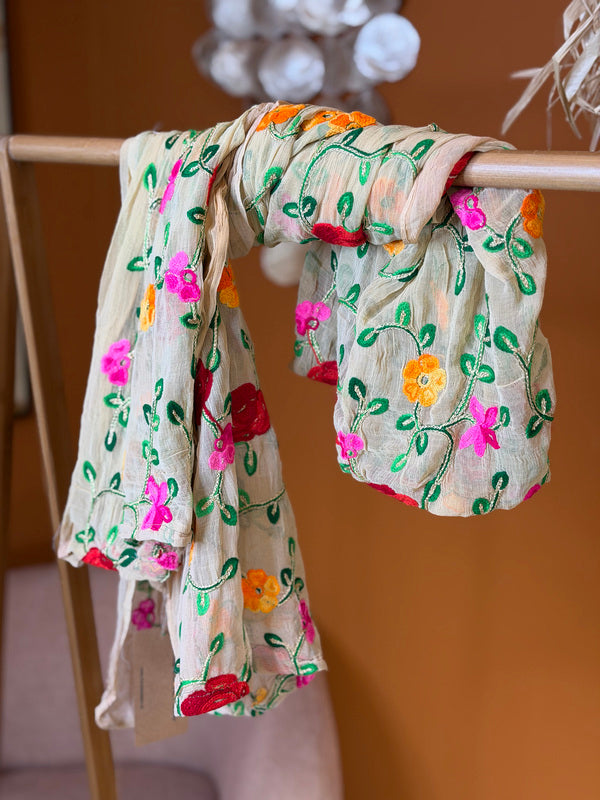 Vintage India sjaal (one of a kind) 74