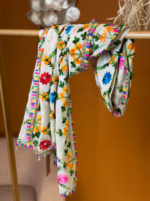 Vintage India sjaal (one of a kind) 79