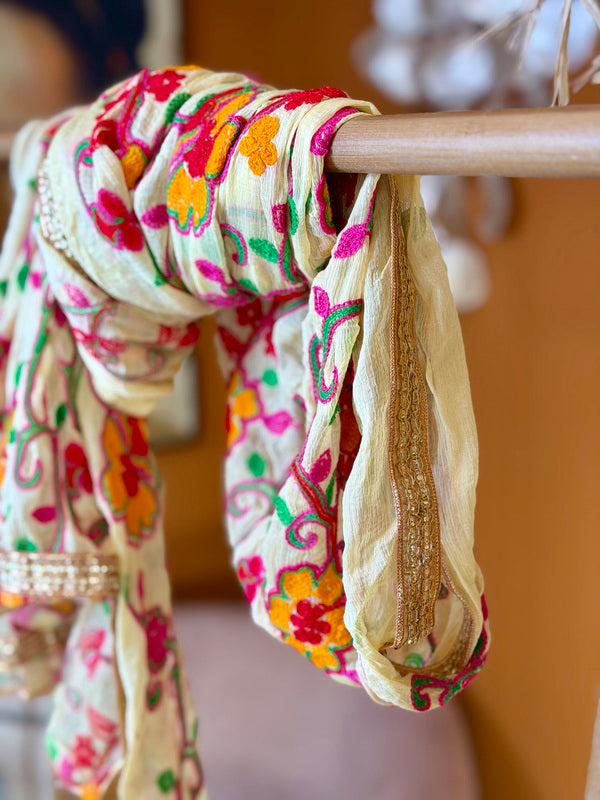 Vintage India sjaal (one of a kind) 84