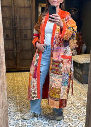 Patchwork Kantha Kimono 176