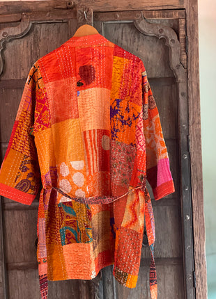 Patchwork Kantha Kimono 177