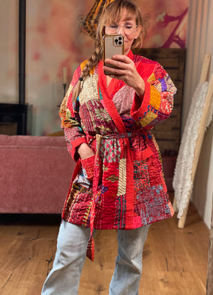 Patchwork Kantha Kimono 179