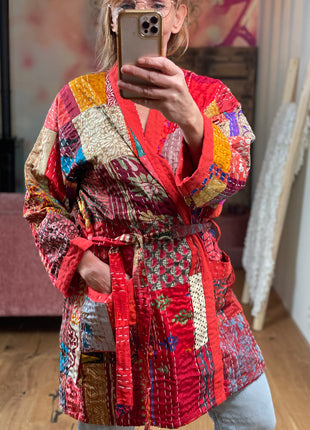 Patchwork Kantha Kimono 179