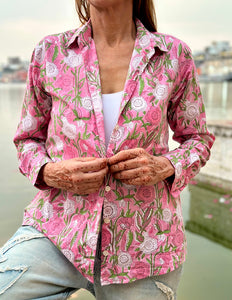 Blockprint Blouse (limited Edition)